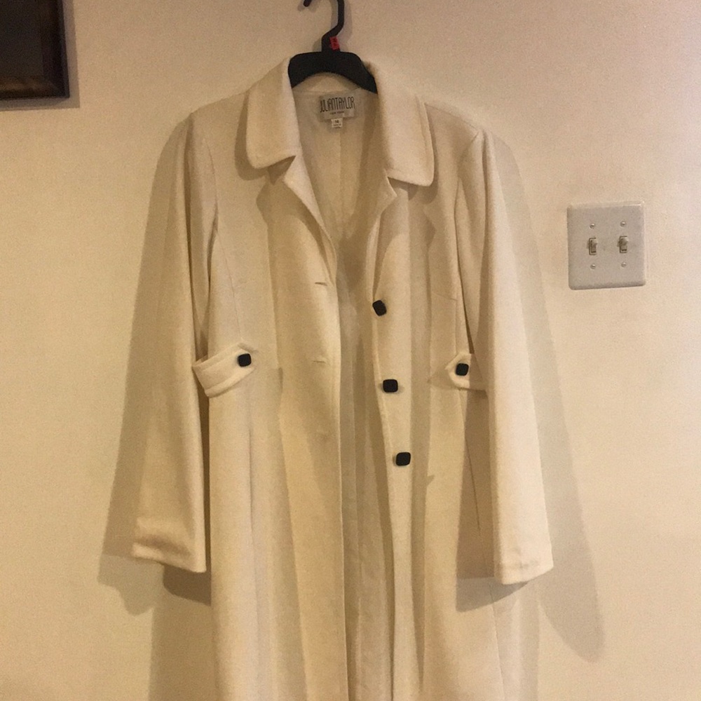 White Julian Taylor Coat